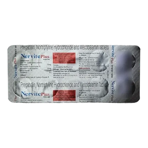 nervite plus tablet 10's